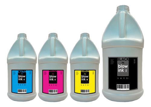 Combo X4 Polvo Para Recarga Toner Color Impresoras Hp 1.25kg