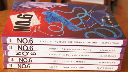Coleção Mangás Yaoi: No.6 Livro Vols. 1 Ao 5 (em Português) (Usado)