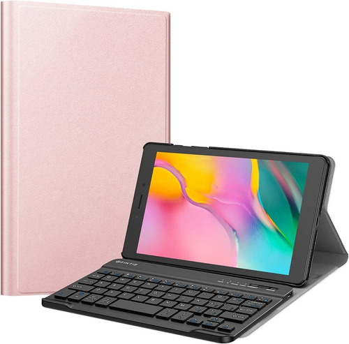 Imagen 1 de 10 de Funda Con Teclado Español Samsung Tab A8 2019 T290/295 - M.t