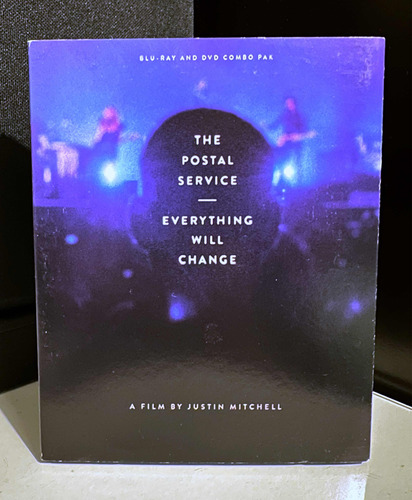 The Postal Service Everything Will. Bluray + Dvd U.s.a. 2014