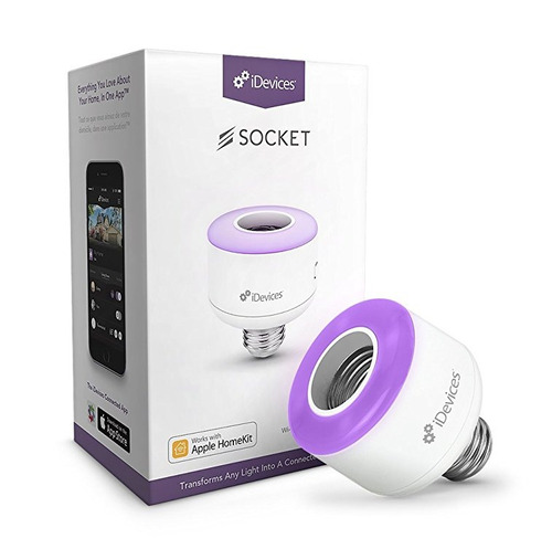 Idevices Socket - Adaptador Wifi Bombilla, Sin Concentrador 