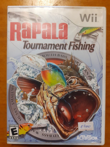 Rapala Tournament Fishing Juego Fisico De  Wii