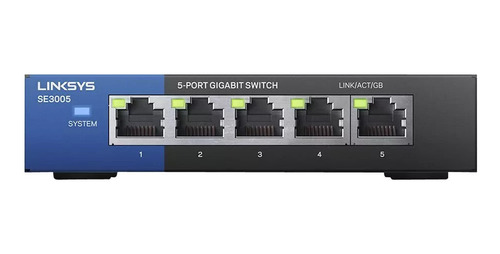 Switch Linksys Se3005 5 Puertos Gigabit