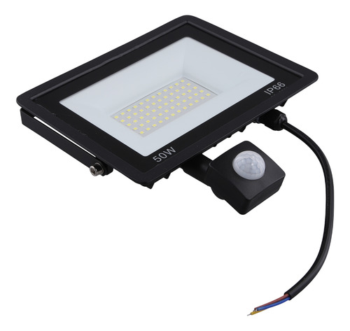 Luz De Inundación Led Con Sensor De 50 W, Focos De Inducción