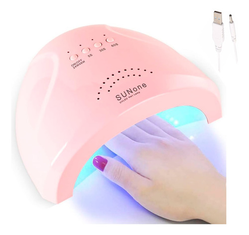 Cabina Manicura Profesional Sun One Led Uv 48w 30 Led 