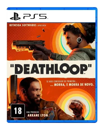 Jogo Ps5 Deathloop Playstation 5 Mídia Física Lacrado Pt-br