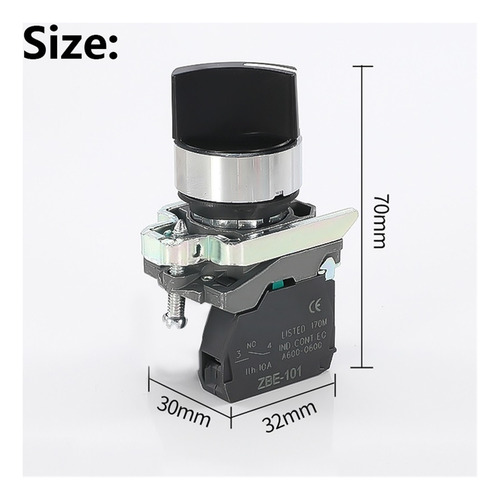Xb4-bd21 Xb4-bd33 Standard Handle Knob (none) Button Switch