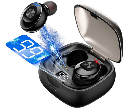 Earbuds Mini Headphones, Touch Control, Ipx5 Contra El Agua