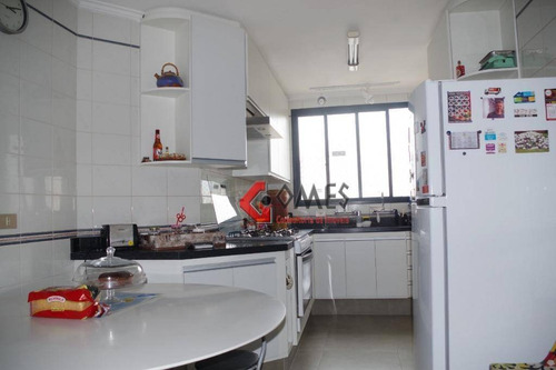 Apartamento Com 3 Dormitórios À Venda, 140 M² Por R$ 745.000,00 - Baeta Neves - São Bernardo Do Campo/sp - Ap2710