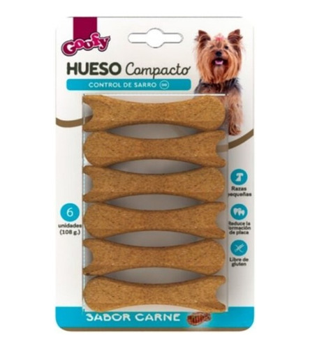 Snack Para Perro  Goofy Control De Sarro 108 Grs