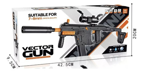 Vector Gun Pistola De Hidrogel Eléctrica Ráfaga Automática