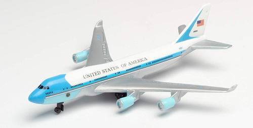 Avion De Juguete Metalico Daron Air Force One Usa