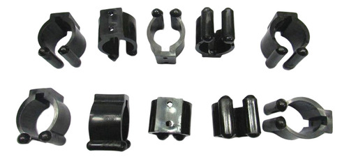 10x Clips Para Tacos De Billar Clip Para Estante De Largo