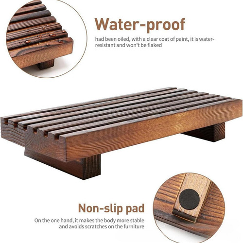 Soap Stand Organizer Multifunctional Wood Tray For Jewelry M