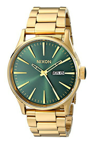 Reloj Nixon Sentry Ss De Acero Inoxidable 42mm Con Fecha Y D