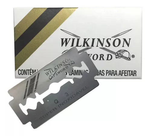 Lâmina Barbear Inox Wilkinson - 60 Peças - Rei da Cutelaria