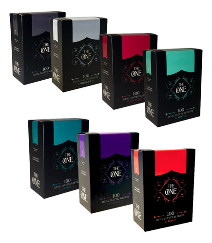 Sleeve The One Dual Matte Para Card Game Pokémon Magic