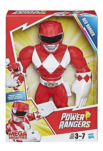 Playskool Heroes Mega Mighties Power Rangers Red Ranger Figu