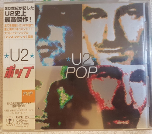U2 Pop Cd Japan Com Obi