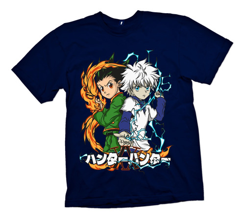 Polera Diseño Hunter × Hunter Estampado Dtf Cod 002 - Senshi