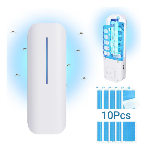 Lampara Mata Mosquitos Trampa Para Insectos Con Luz Uv 9w