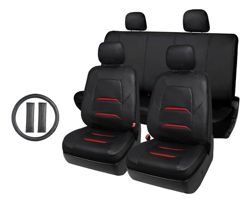 Cubreasientos Impermeables Hrv 2016-2018 Fundas De Asientos Rojo