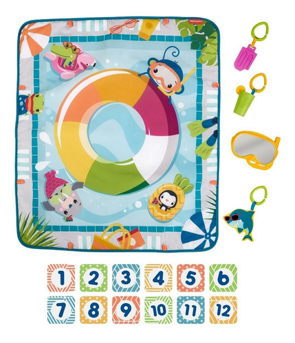 Tapete De Actividades 4 Accesorios Fisher Price