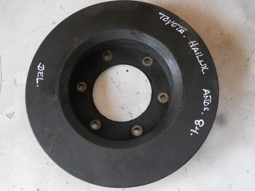 Imagen 2 de 3 de Vendo Disco Delantero De Freno De Toyota Hi Lux Año 1984