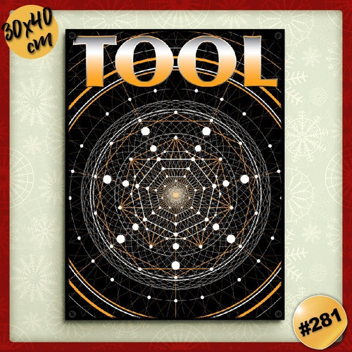Pack De 3 Posters De Tool 30 X 40 Cm / A Elección! Tool Band