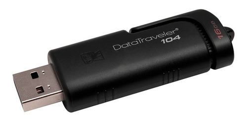 Memoria USB Kingston DataTraveler 104 DT104 16GB 2.0 negro