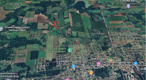 5.5 Hectareas A 5 Minutos De Hohenau Centro