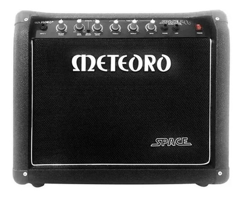 Amplificador Meteoro Space 50 Transistor para guitarra de 50W cor preto 127V/220V