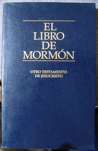 Libro Del Mormon Religion Santos Ultimos Dias Profeta Smith