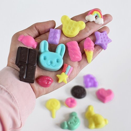 Set De 2 Moldes Placas Mini Candy Parpen