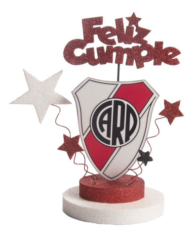 Adorno De Torta Fútbol - Escudo River