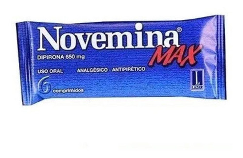 Novemina Max 650 Mg 6 Comprimidos | Dipirona