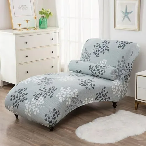 Funda De Silla Chaise Lounge Sin Brazos Para Sala Y Dormitor