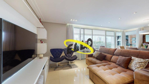 Imagem 3 de 30 de Apartamento Com 177 M², 4 Dormitórios E Varanda Gourmet! Condomínio Paulistano - Ap2185