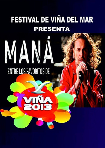 Mana: Festival De Viña Del Mar 2013 (dvd + Cd)