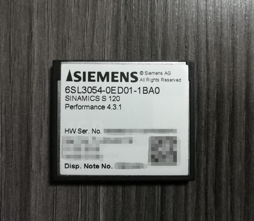 Siemens 6sl3054-0ed01-1ba0 Sinamics S120