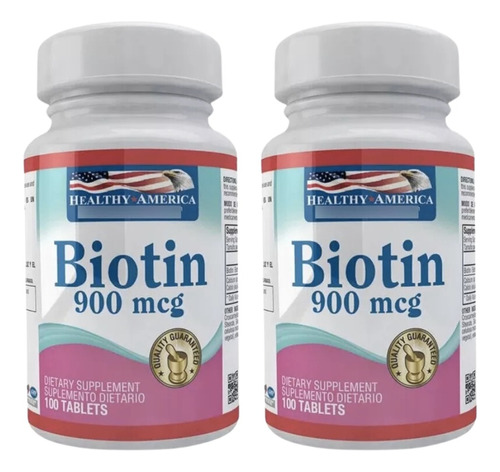 Biotina 900mcg Healthy X2 - Unidad a $809