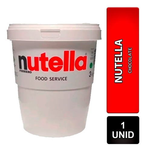 Nutella Ferrero Chocolate Avellana Cacao 3kg