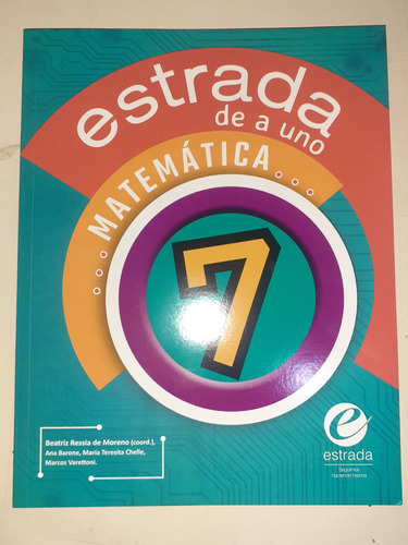 Matematica  7 De A Uno Estrada Nuevo 