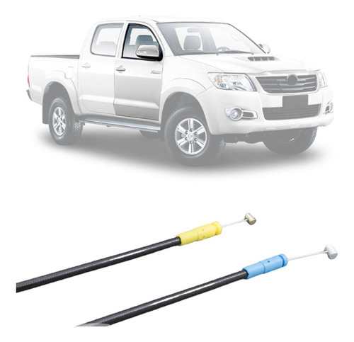 Cabo Acionamento Fechadura Porta Dianteira Ld Hilux 2006-10