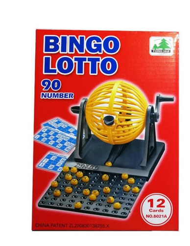 Bingo Tombola 90 Numeros 12 Tarjetas | 1unid | Imagishop