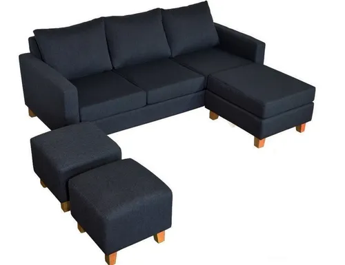 comprar Sillon Esquinero 1.80 X 1.50 Mas Dos Butacones Chenille