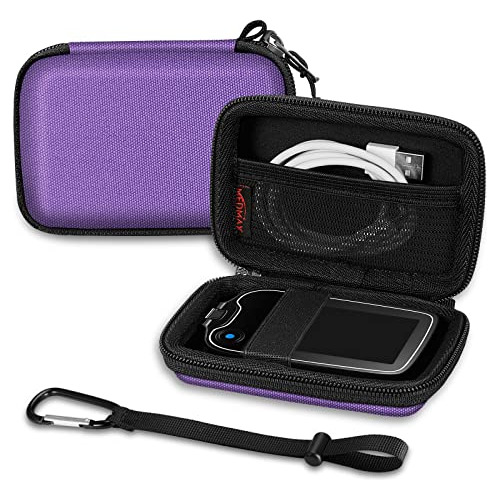 Estuche Rigido Medmax Para Freestyle Libre Diabetes Purpura