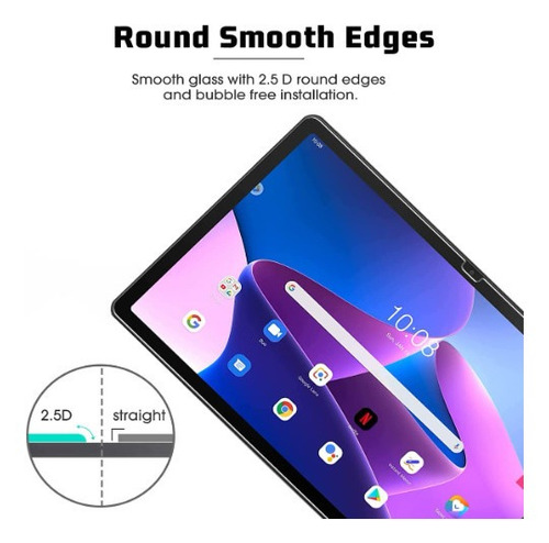 Teknet Mica Cristal Para Lenovo Tab M10 3era Gen 10.1 2022