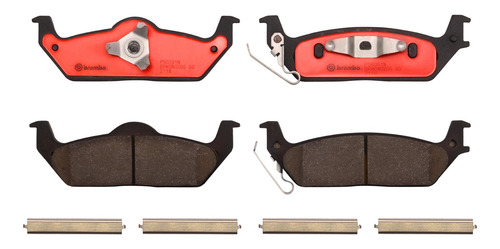 Balatas Traseras / Ford Lobo Xlt 2005 - 2006 Cerámica