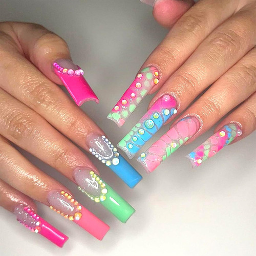 Naiska Juego De 800 Diamantes De Imitación Para Arte De Uñas